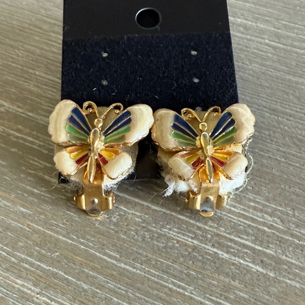 Vintage vibrant butterfly